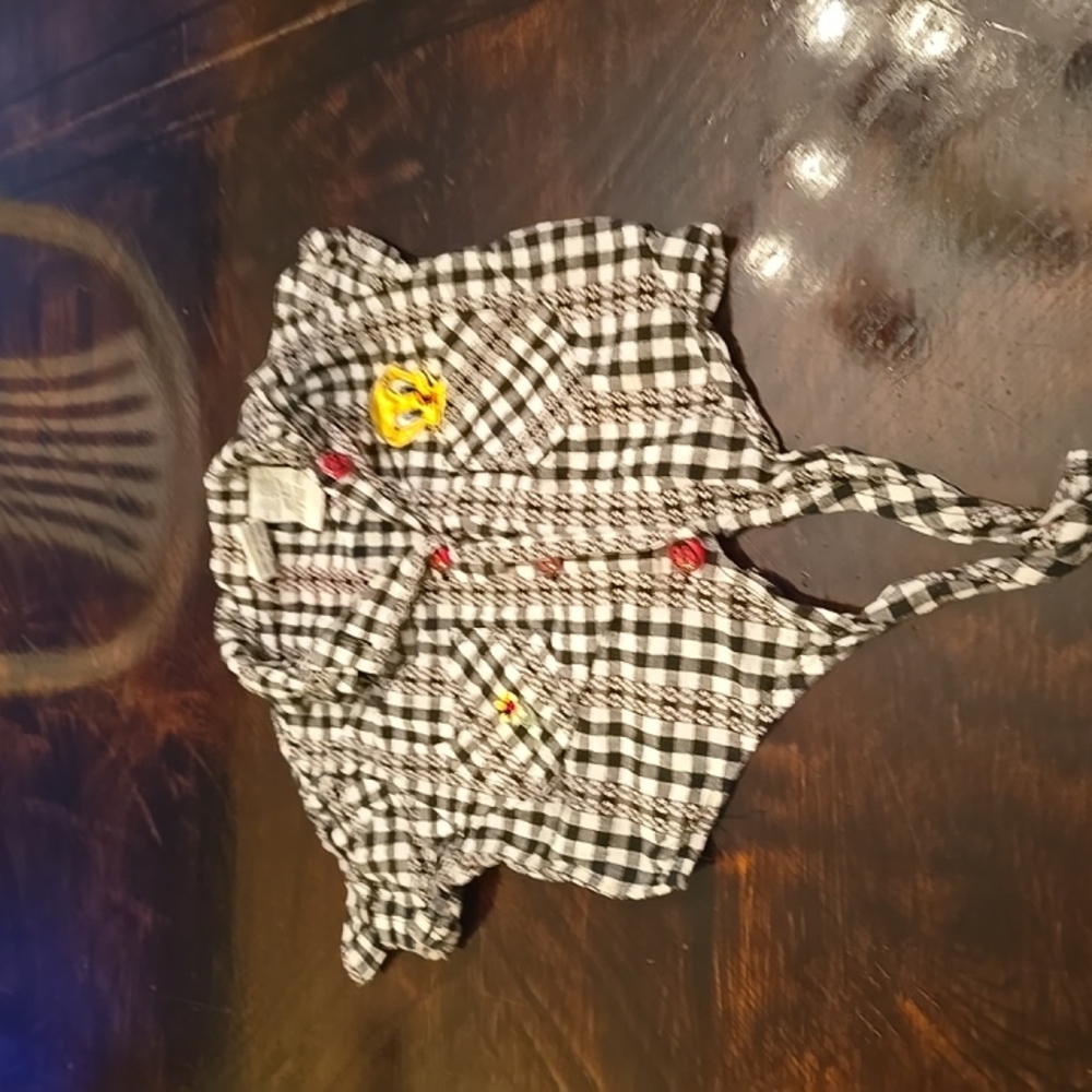 Kids Checkered Black and White Accessory